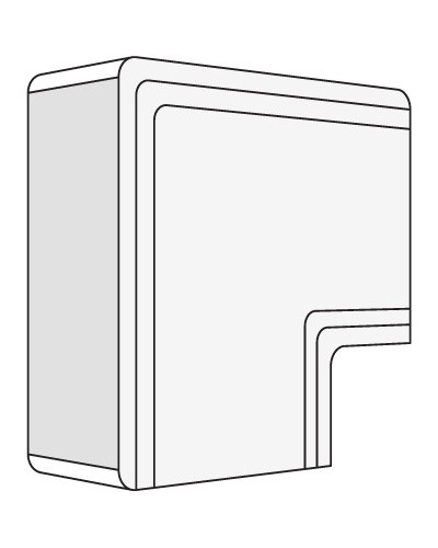 Угол плоский NPAN 200x60 DKC 01748 в Шахтах Аксессуары для кабель-канала Pintop.ru