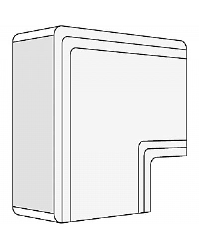 Угол плоский 100x80 NPAN DKC 01749 в Шахтах Аксессуары для кабель-канала Pintop.ru