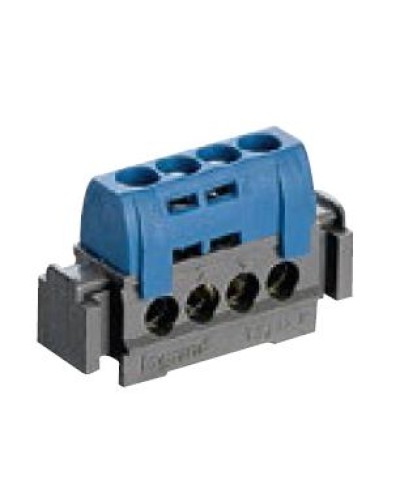 Клеммник синий 4х1.5-16 мм2 LEGRAND 004840 в Шахтах Клеммные колодки Pintop.ru