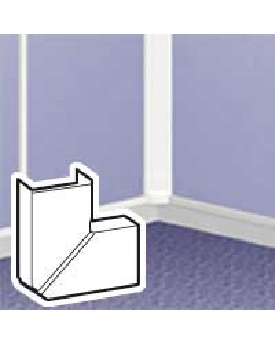 Угол плоский 40x12.5 Legrand 033316 в Шахтах Аксессуары для кабель-канала Pintop.ru